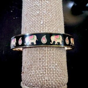 Vera Bradley Pink Elephant Bangle